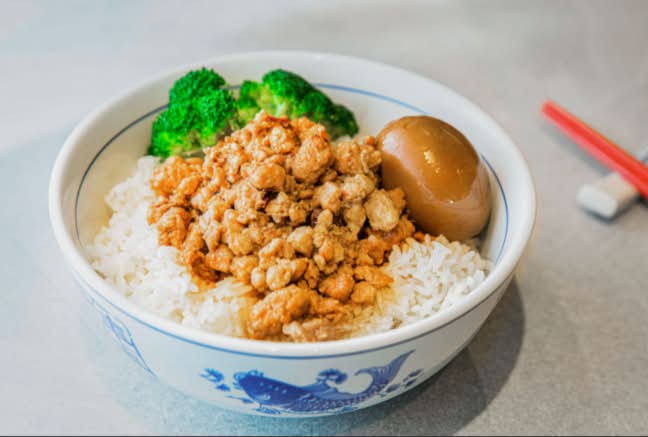 Minced Pork Rice 卤肉酱饭